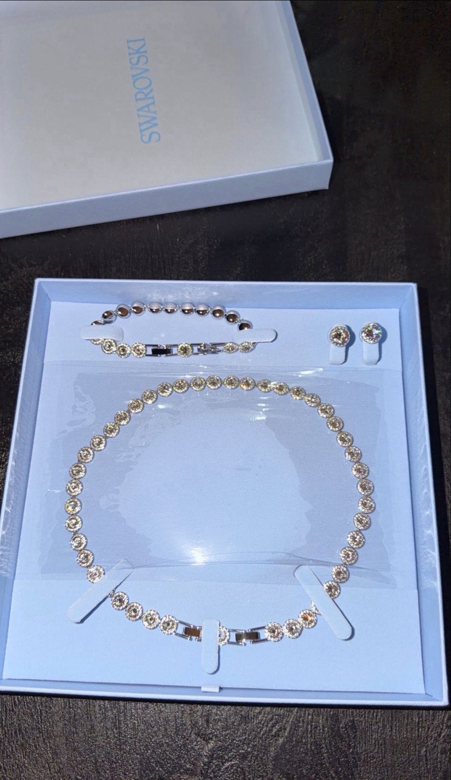 Originele nieuwe Swarovski Una Angelic set, Ophalen of Verzenden, Nieuw