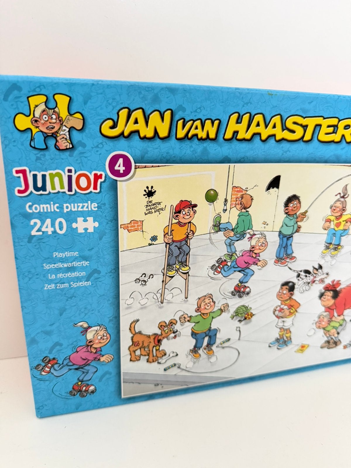 JUMBO - Jan van Haasteren Speelkwartiertje - puzzel 240 6+, Ophalen of Verzenden, Minder dan 500 stukjes, Zo goed als nieuw, Legpuzzel