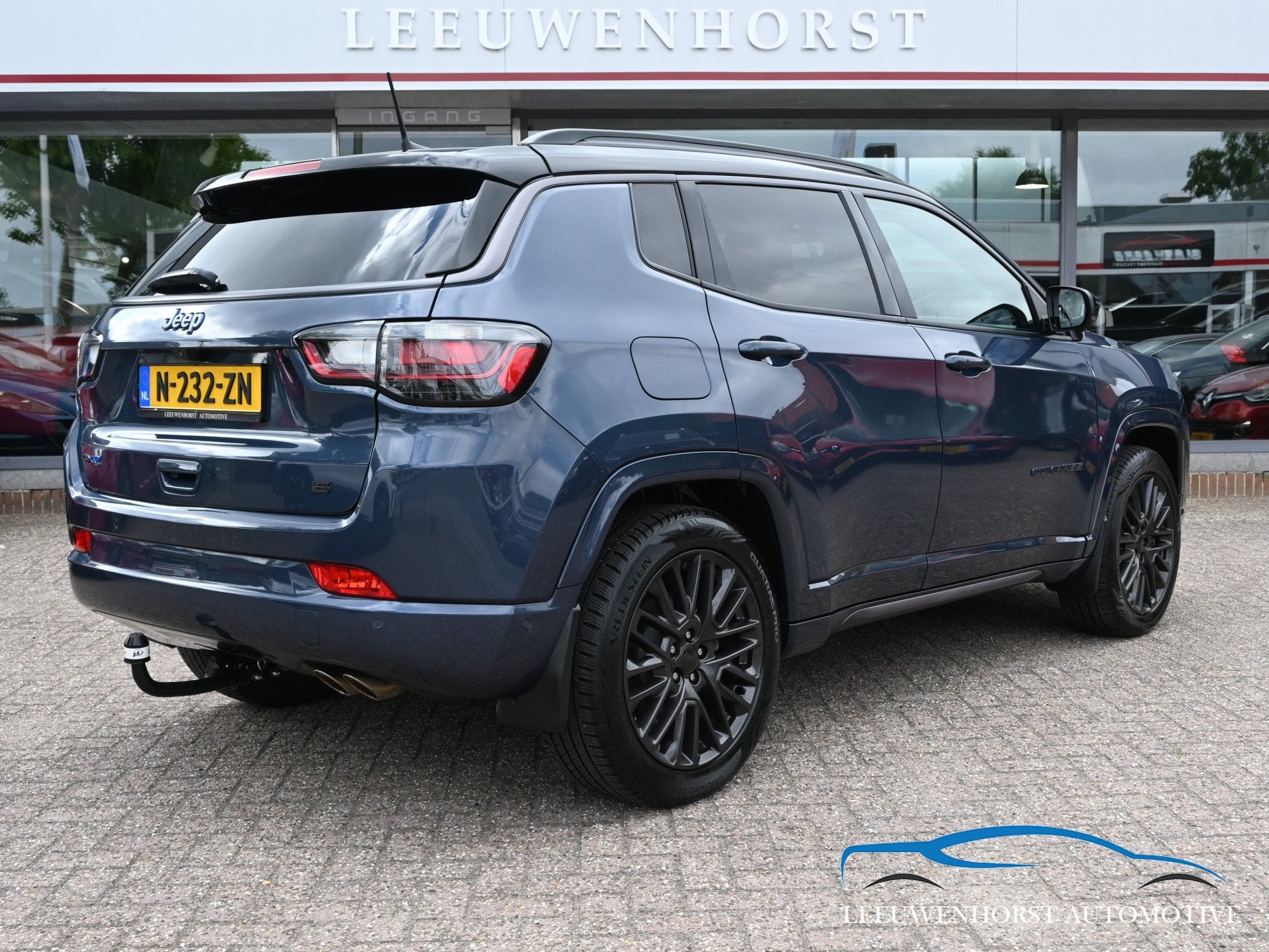 Jeep Compass 4xe 240 Plug-in Hybrid Electric S (bj 2022), Automaat, Blauw, Bedrijf, Vierwielaandrijving