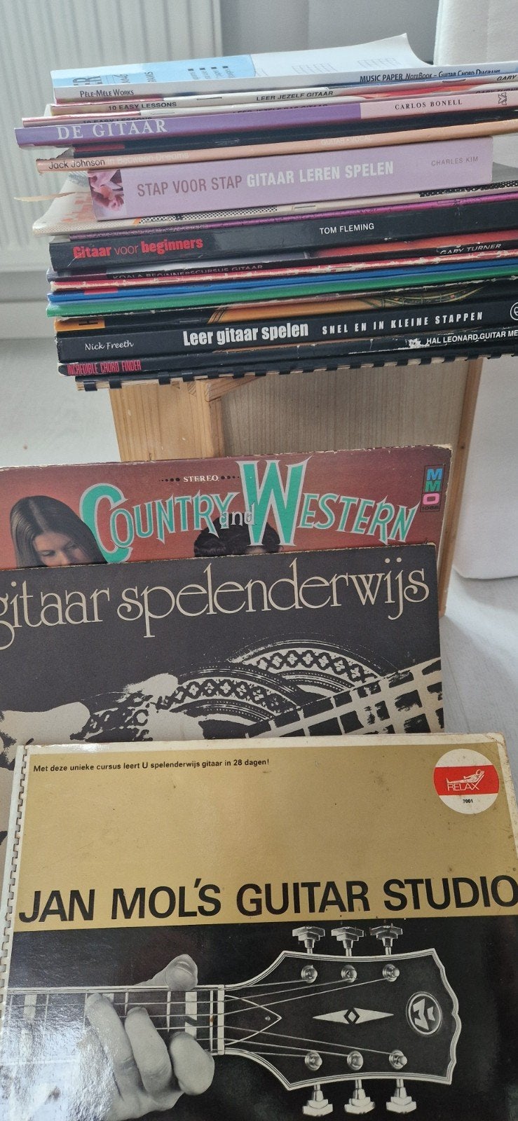 Startcursussen gitaar, Ophalen, Gebruikt, Klassieke of Spaanse gitaar