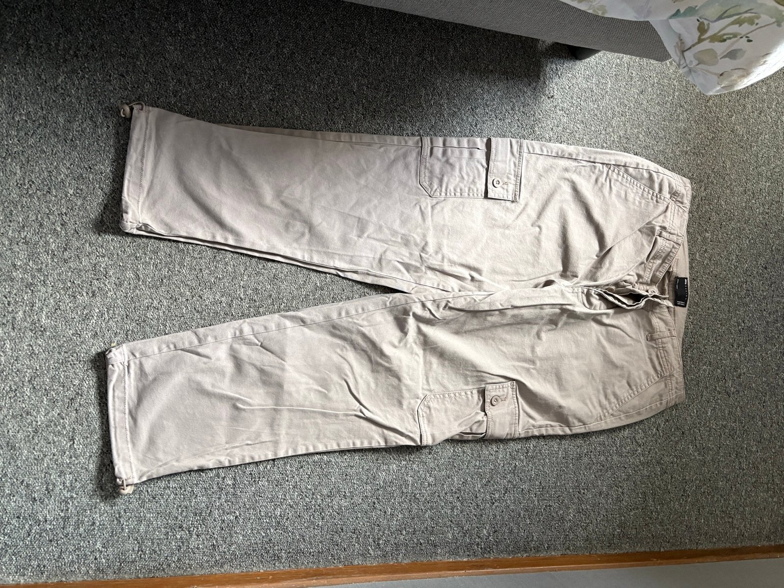Nette beige broek - ASOS DESIGN, Ophalen of Verzenden, Zo goed als nieuw, Overige maten, Beige