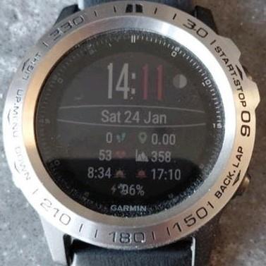 Garmin Fenix 3 HR sporthorloge. In zeer goede staat, weinig, Ophalen of Verzenden, Zo goed als nieuw, Zwart, Android