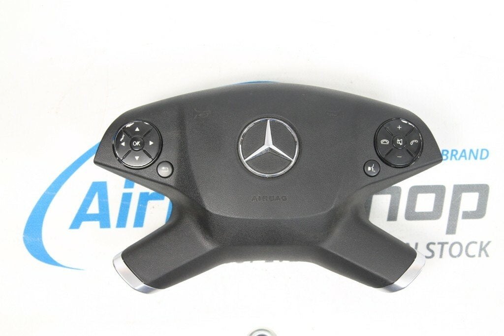 Airbag set - Dashboard 4 spaak Mercedes C klasse W204, Auto-onderdelen, Dashboard en Schakelaars, Gebruikt, Ophalen of Verzenden