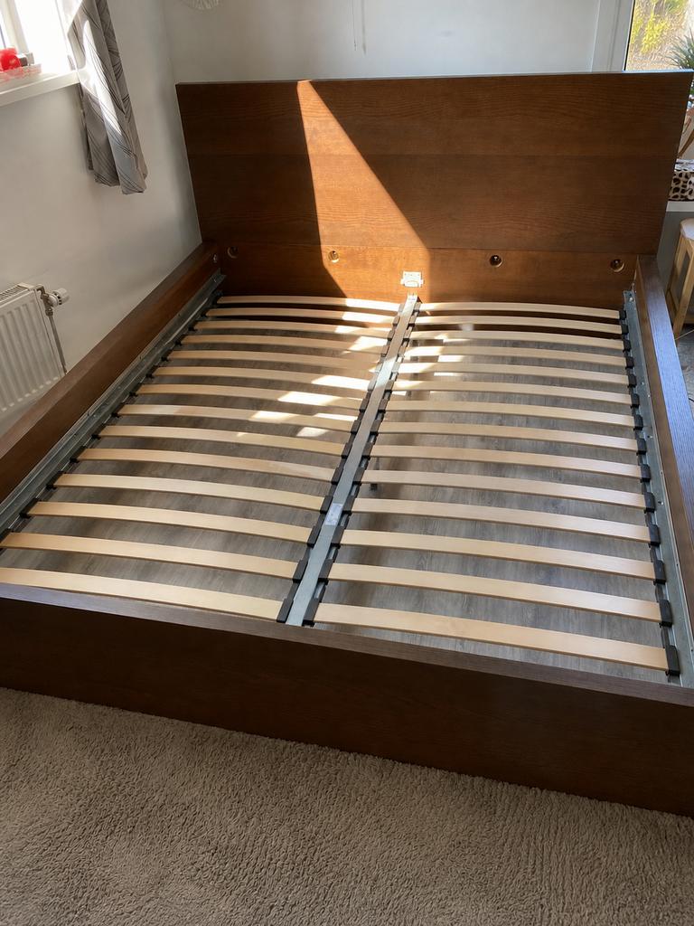 Bedframe zonder lattenbodem, Huis en Inrichting, Slaapkamer | Bedden, Ophalen