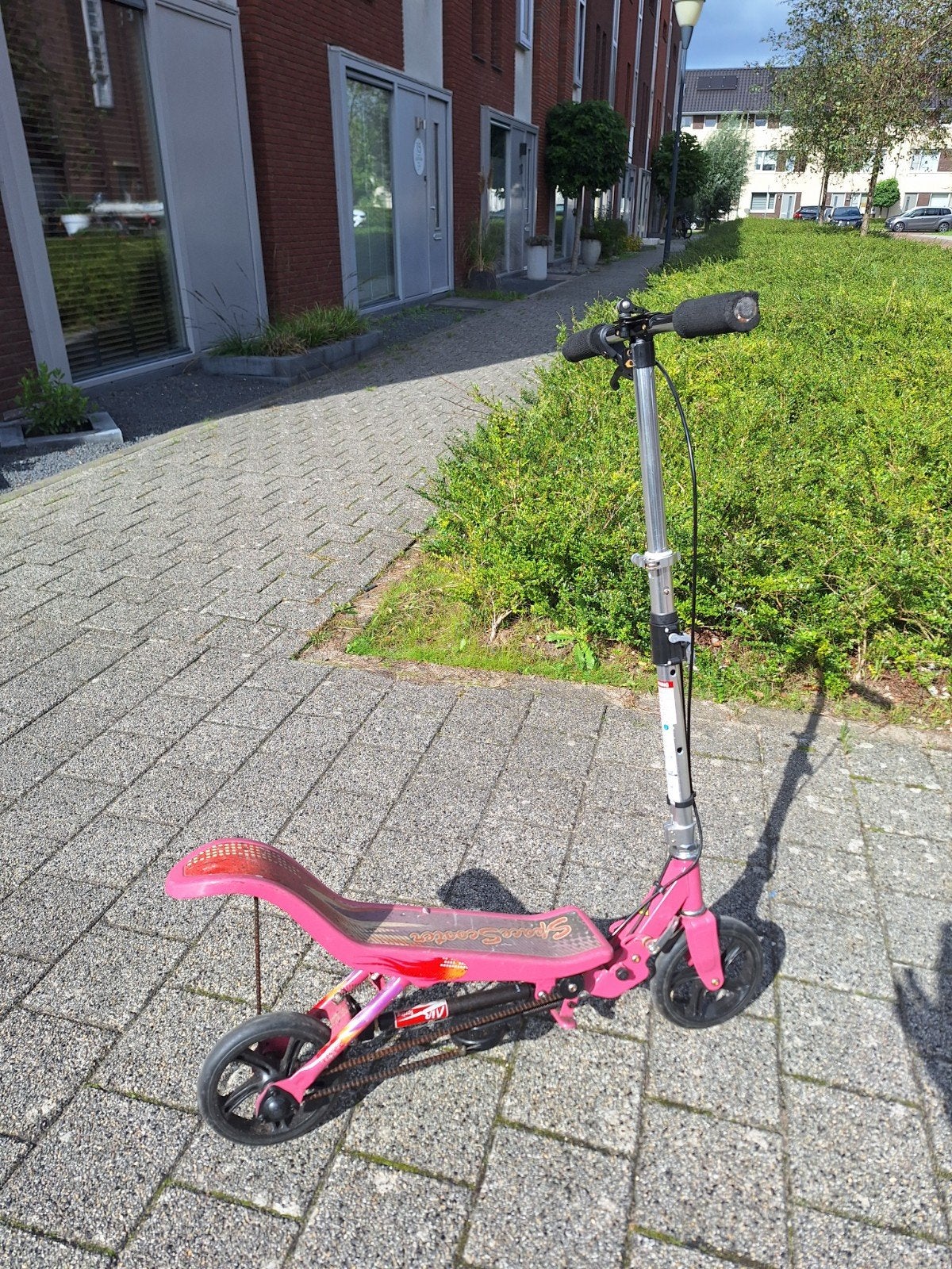 Roze Space Scooter - zoekt een nieuw baasje, Fietsen en Brommers, Ophalen, Gebruikt, Gewone step, Space Scooter