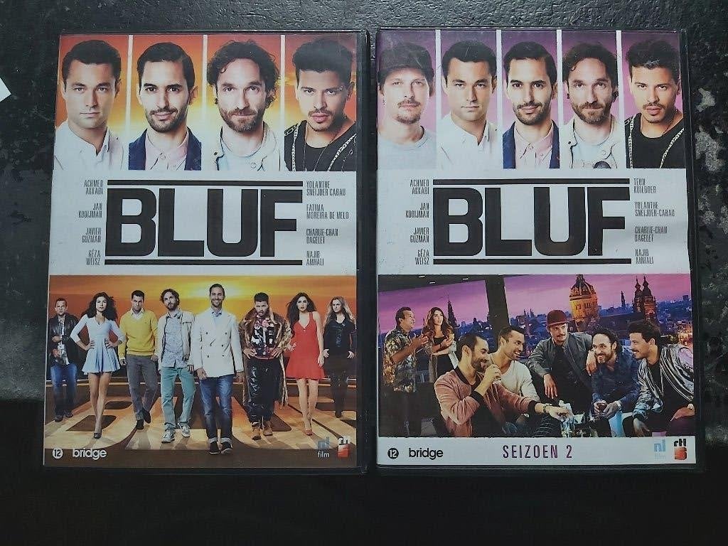 bluf  1  en 2, Cd's en Dvd's, Gebruikt, Drama, Vanaf 9 jaar, Seizoen 1
