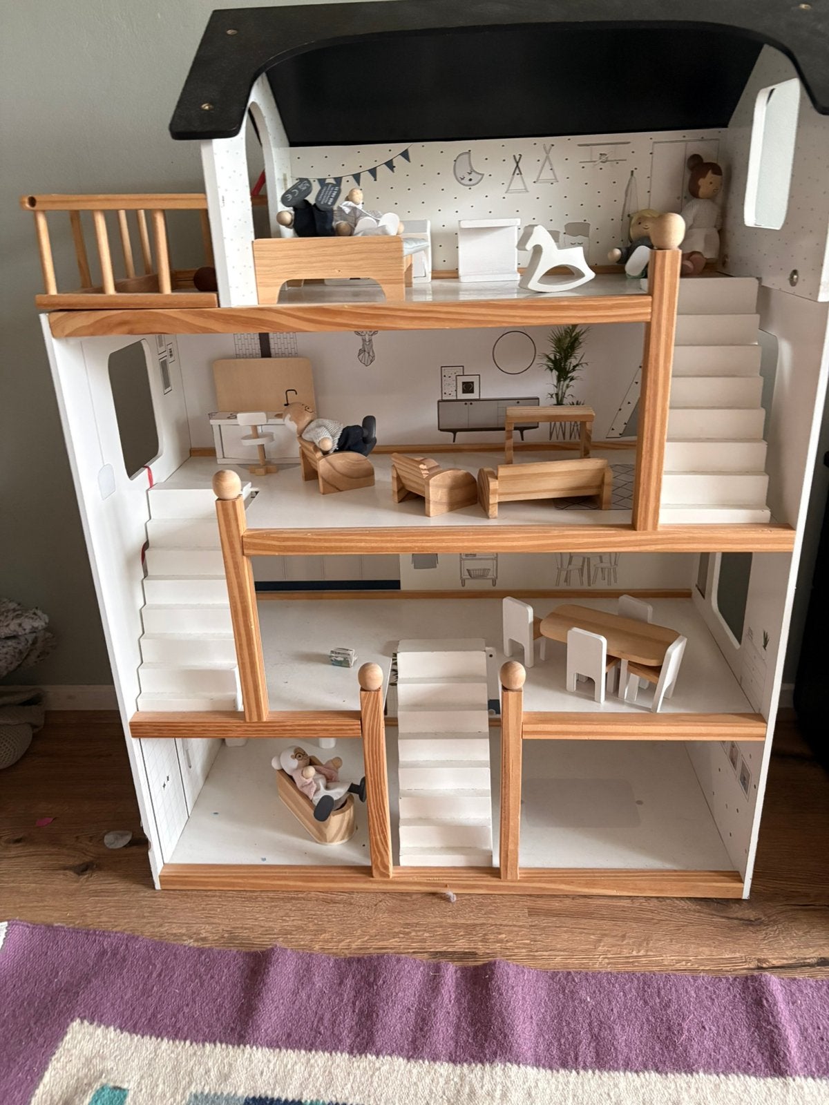 Poppenhuis van petit amelie, Kinderen en Baby's, Ophalen, Gebruikt, Poppenhuis