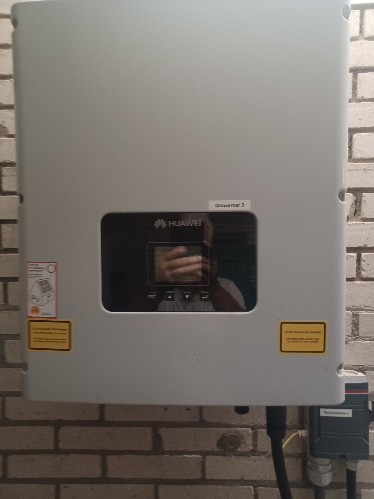Huawei SUN2000-17KTL omvormer voor zonnepanelen, Ophalen, Gebruikt, Overige typen