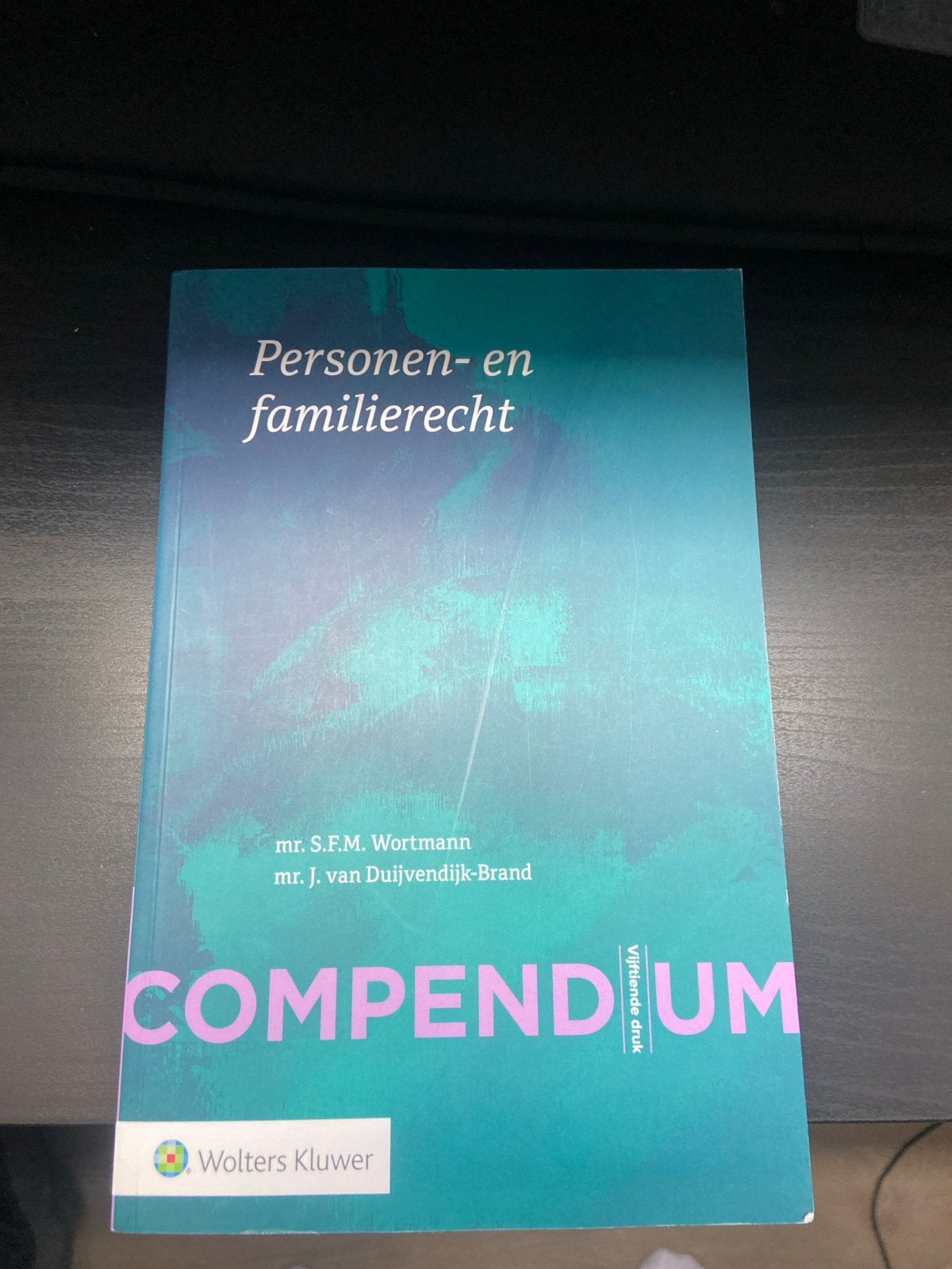 Wolters Kluwer: Personen- en familierecht 15e druk, Ophalen of Verzenden, Gamma, Gelezen, WO