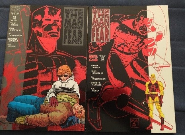 Daredevil. Marvel comics (frank Miller/Romita JR/Rosen/Willi, Eén comic, Amerika, Ophalen of Verzenden, Zo goed als nieuw