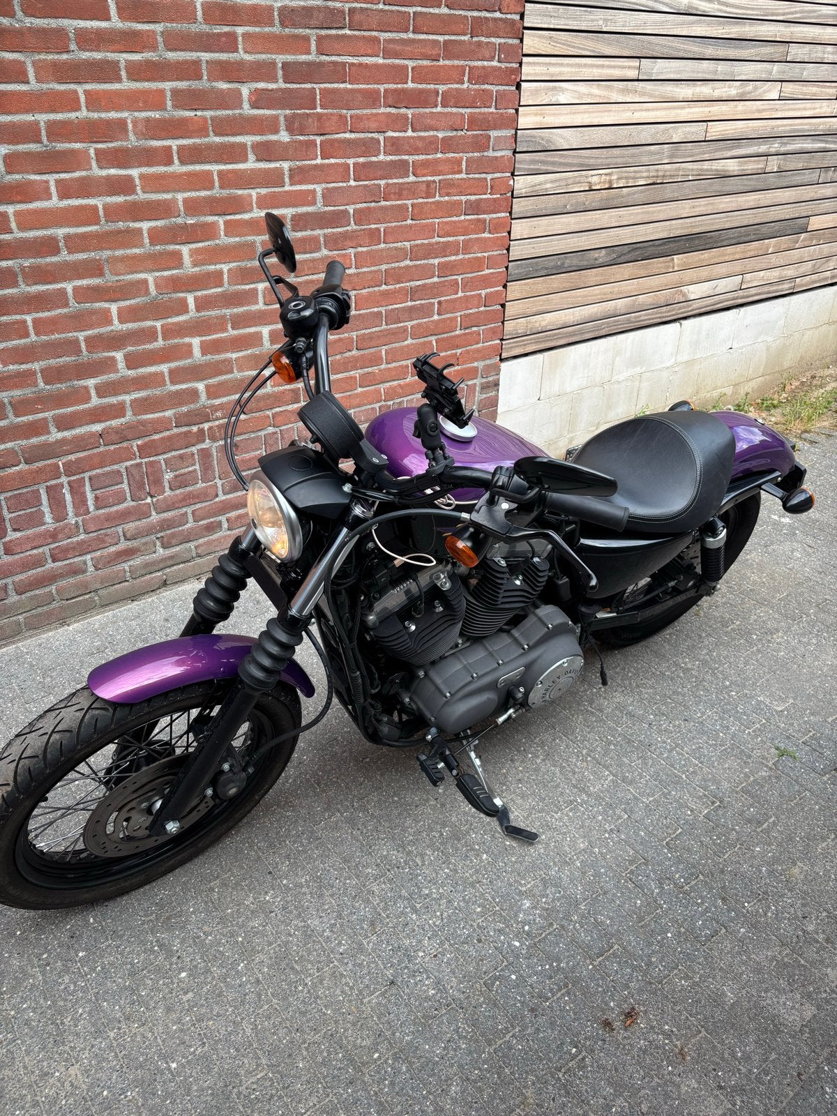 Harley-Davidson Sportster 1200cc Nighster- Paars, Motoren, Motoren | Harley-Davidson, 2 cilinders, Chopper, Gebruikt, Particulier