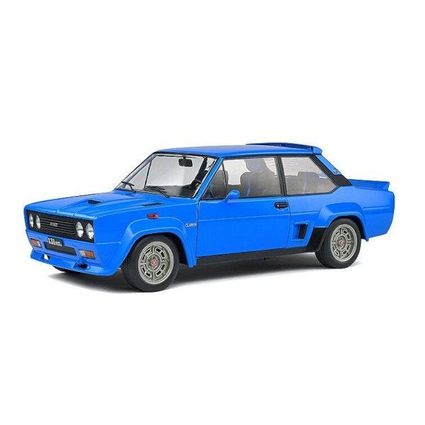 Fiat 131 Abarth 1980 Blauw Modelauto 1/18 Solido, Solido, Auto, Solido, Nieuw