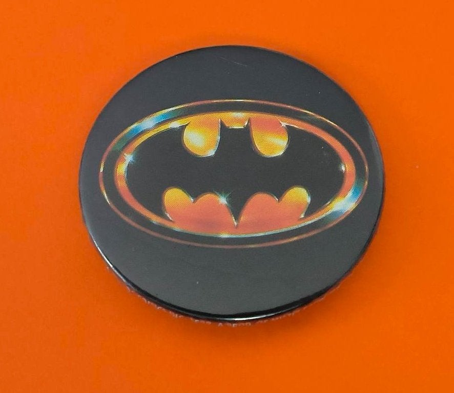 Batman button(nr.12), Ophalen of Verzenden, Nieuw, Overige onderwerpen, Button