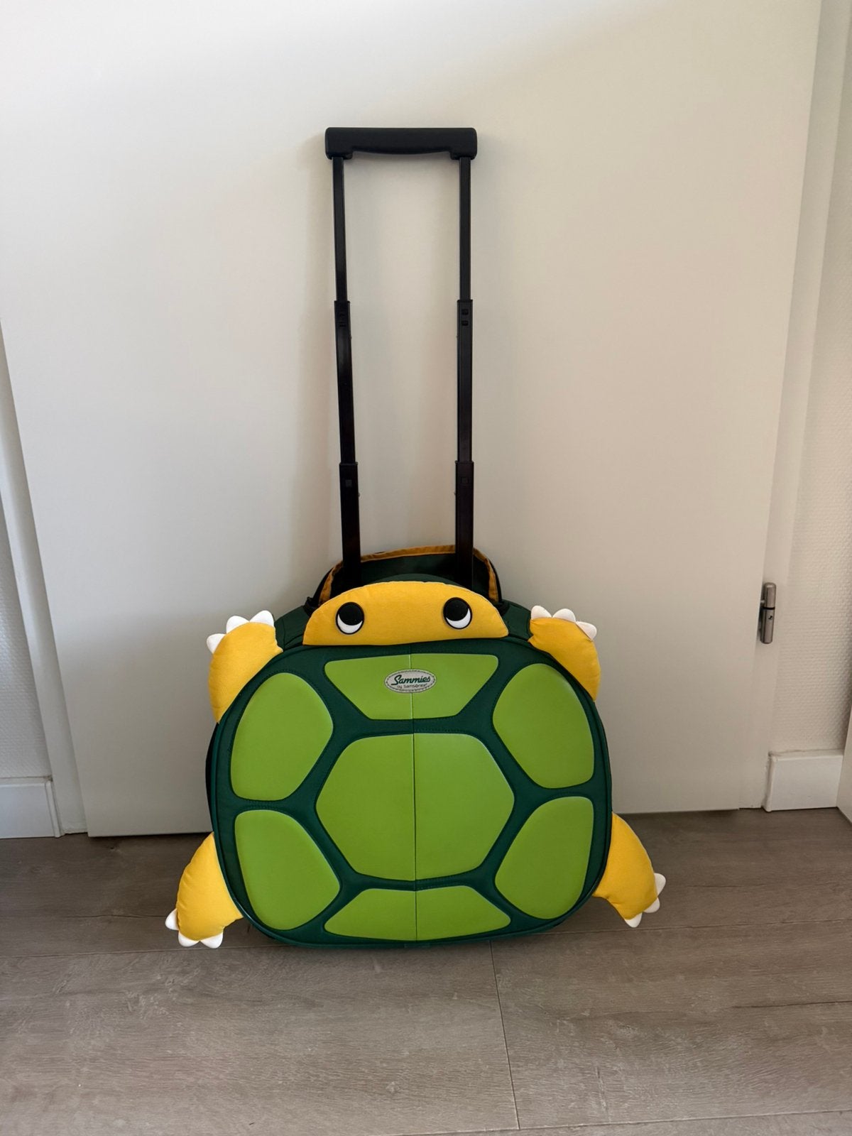 Sammies schildpad kinder koffer, Ophalen, Zo goed als nieuw, Hard kunststof, Minder dan 50 cm