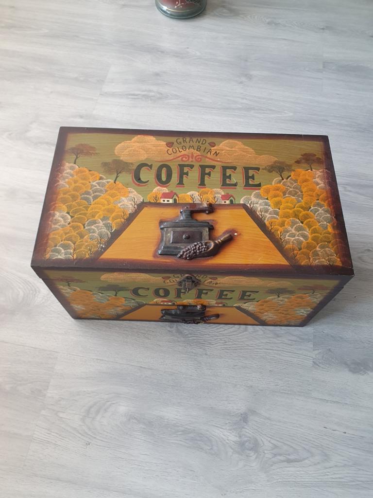 Coffee box wood, Ophalen, Gebruikt, Overige