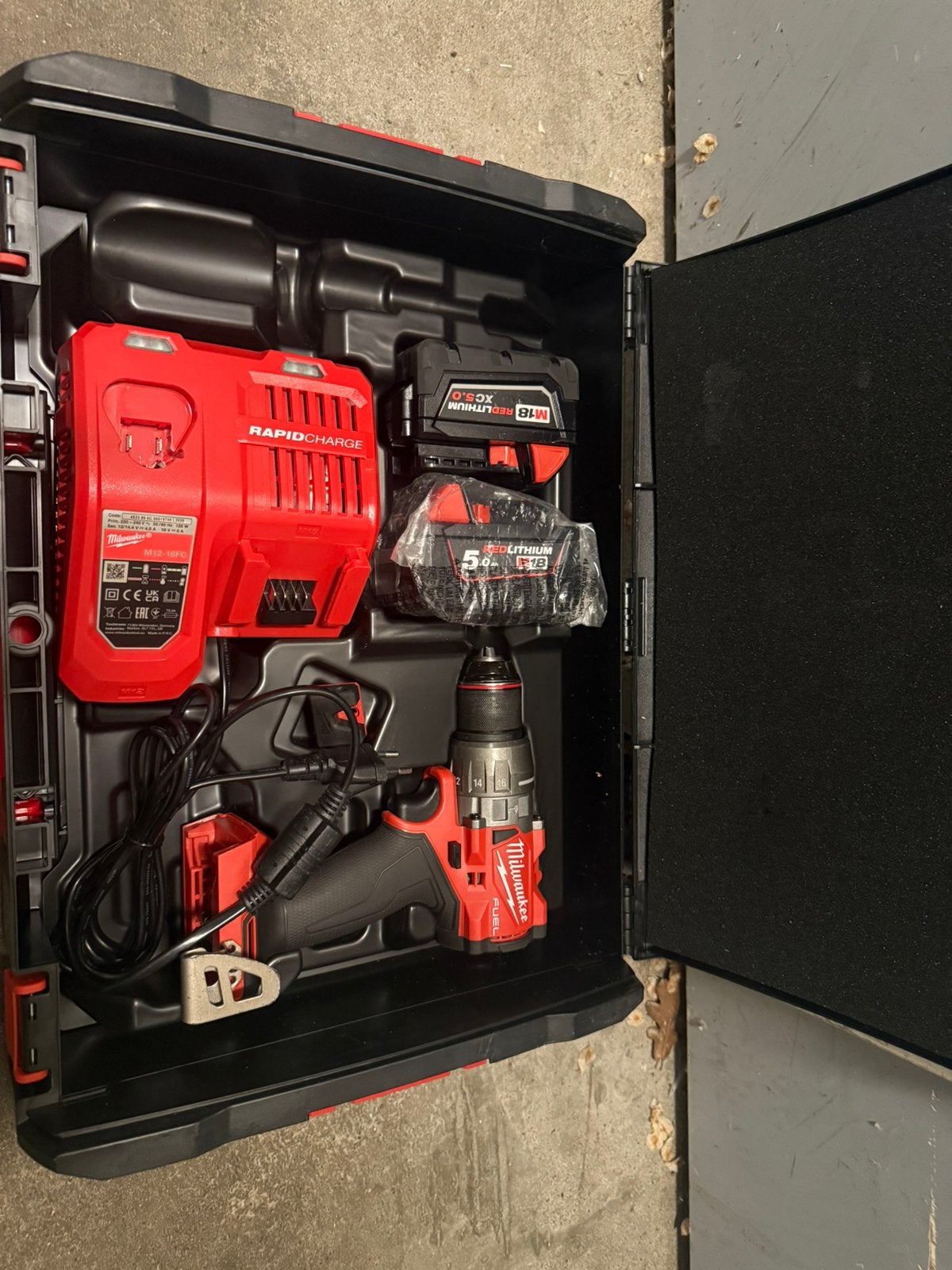 Milwaukee M18 FPD3, Ophalen, Zo goed als nieuw, Boor- en Schroefmachine