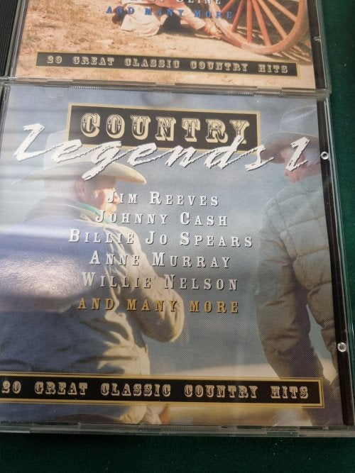 cd's country legends 3 cd's, Ophalen of Verzenden