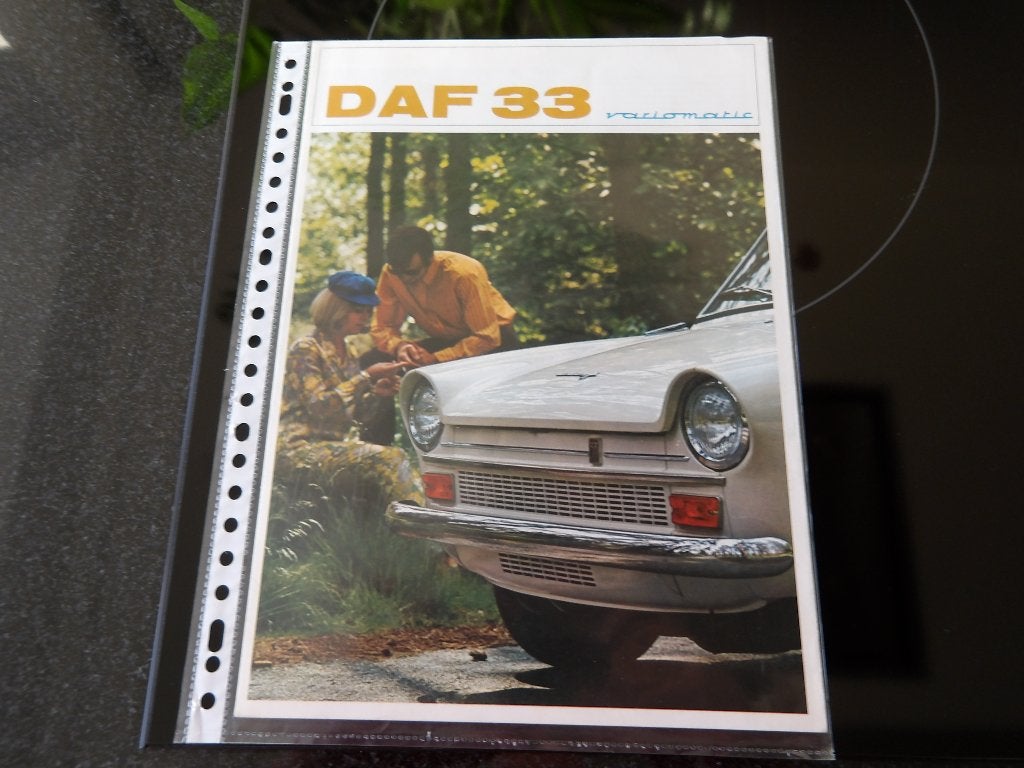 DAF 33 Variomatic Brochure, Ophalen of Verzenden, Zo goed als nieuw, Overige merken