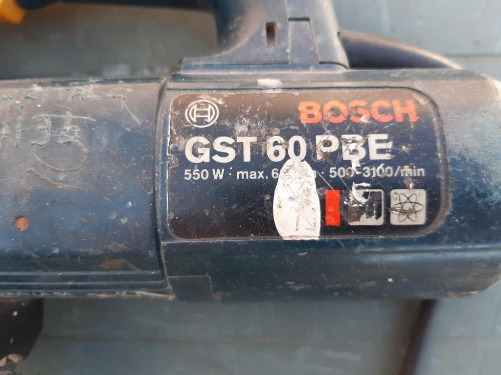Bosch decoupeerzaag, Ophalen, Gebruikt