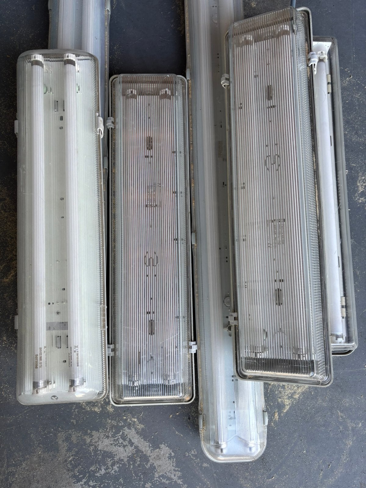 TL bakken, garage verlichting, Ophalen, Gebruikt, 50 tot 200 watt, Lamp