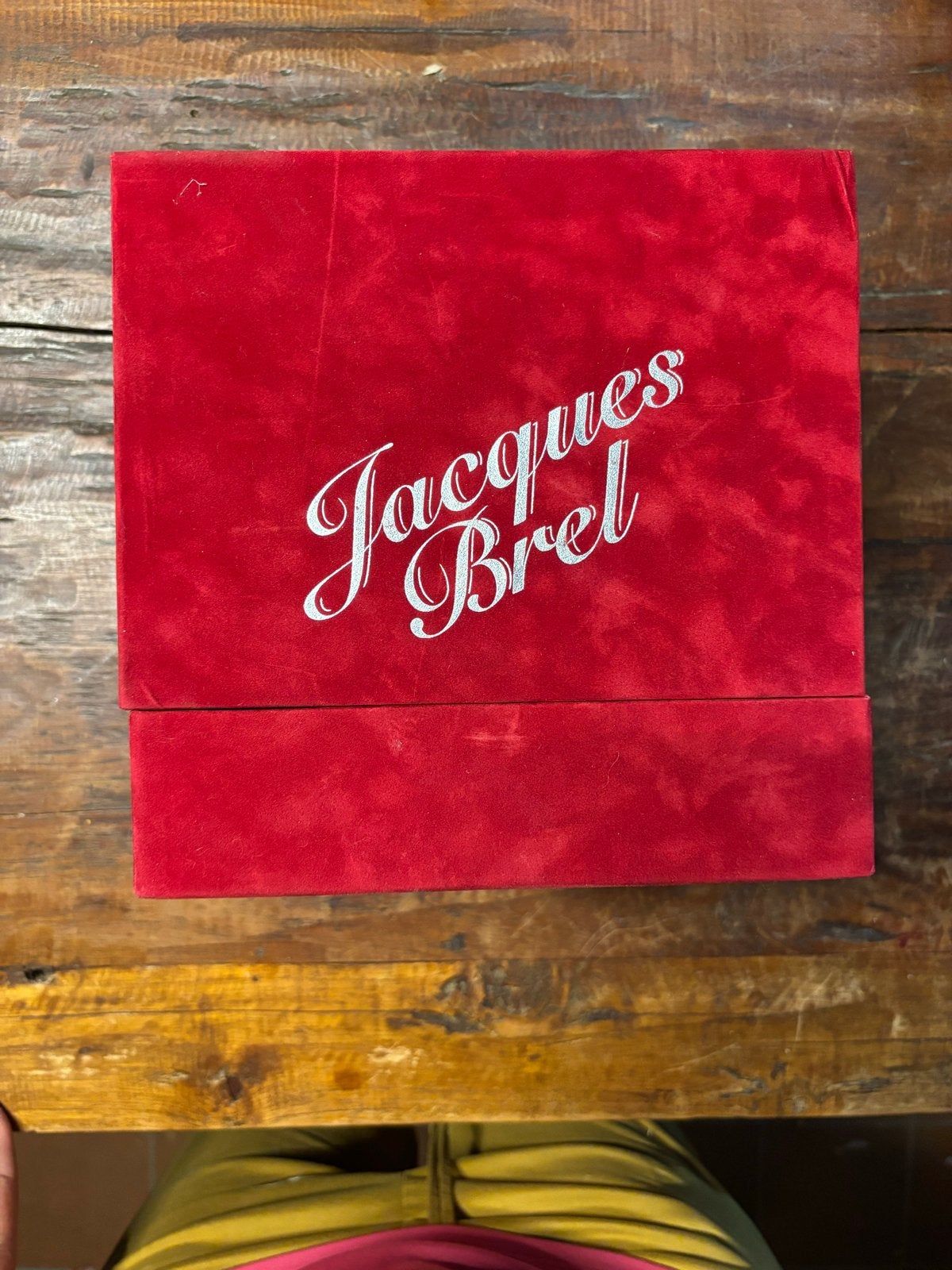 Jacques Brel - Complete CD Boxset met Boekje, Cd's en Dvd's, Ophalen of Verzenden, Zo goed als nieuw, Boxset, Inclusief boekje