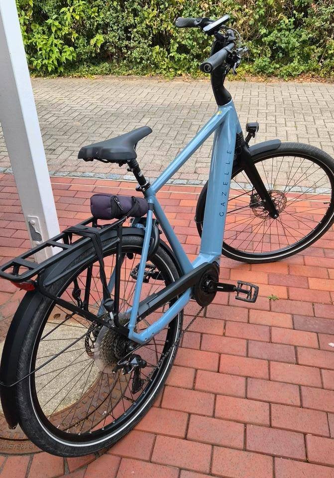 Gazelle Chamonix T10 HMS Ebike 630Wh 2600km 53cm SUV, Ophalen, Zo goed als nieuw, 51 tot 55 cm, 50 km per accu of meer
