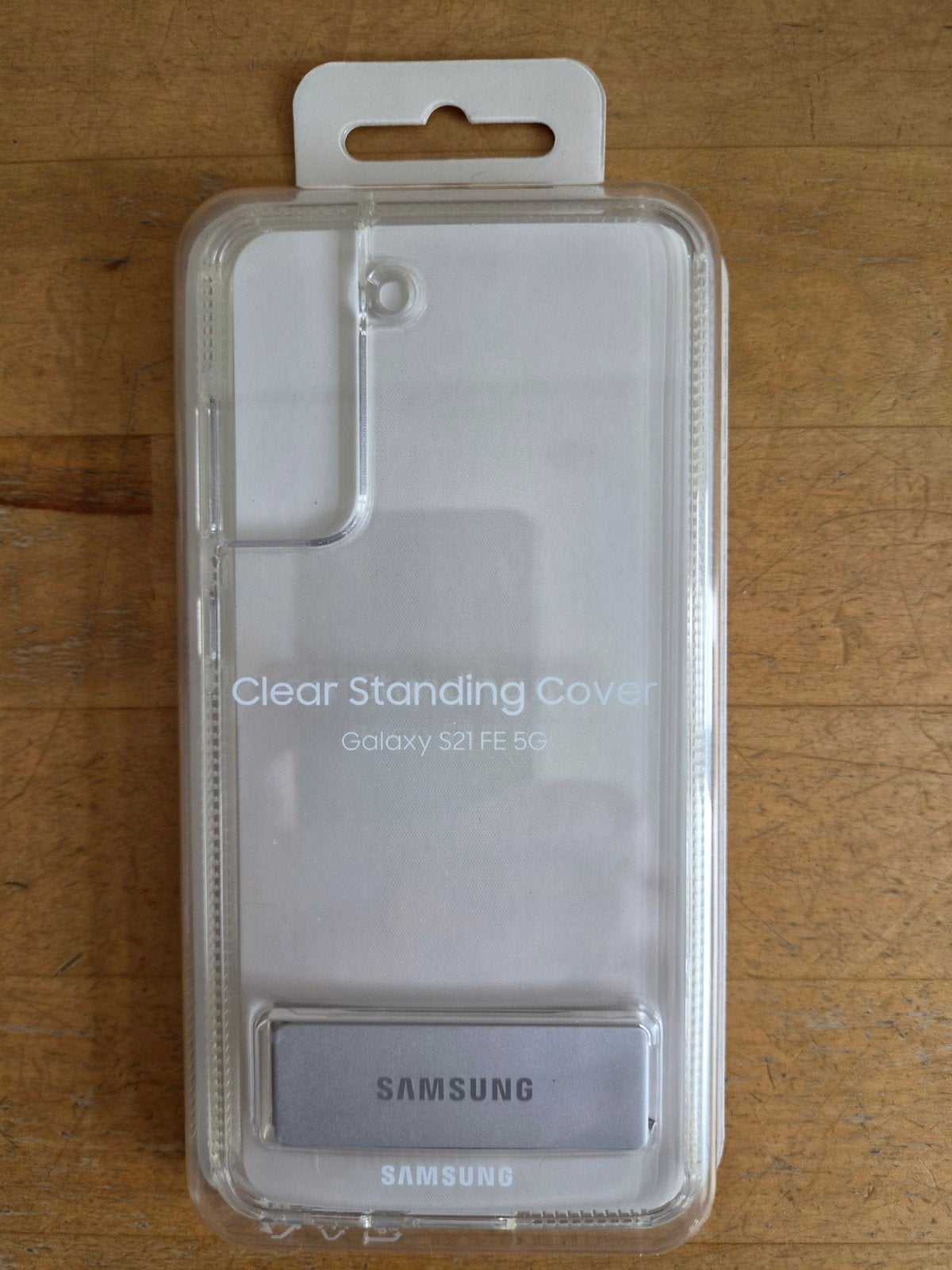 Originele Samsung S21 Clear Standing Cover NIEUW, Ophalen of Verzenden, Nieuw, Overige modellen, Hoesje of Tasje