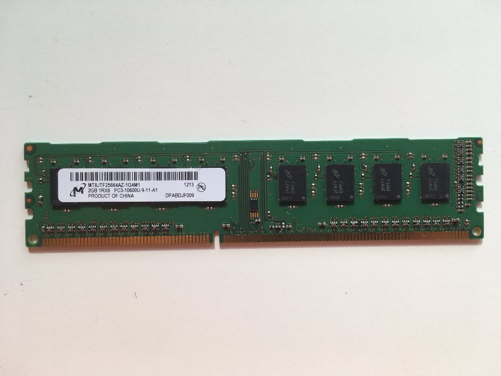 Geheugen 2GB 1Rx8 PC3 - 02 [Nieuw], Nieuw, DDR3, Ophalen of Verzenden, Desktop