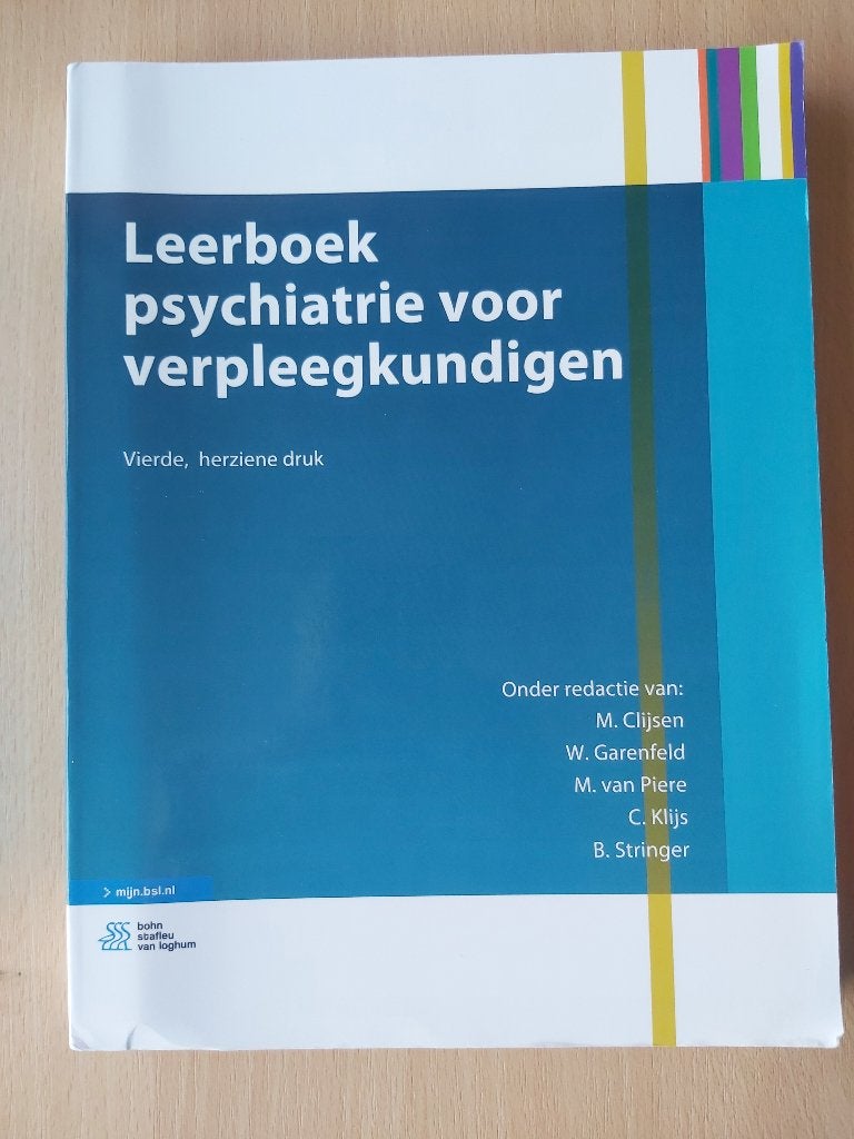 Leerboek psychiatrie voor verpleegkundigen, Boeken, Ophalen, Beta, Zo goed als nieuw, HBO