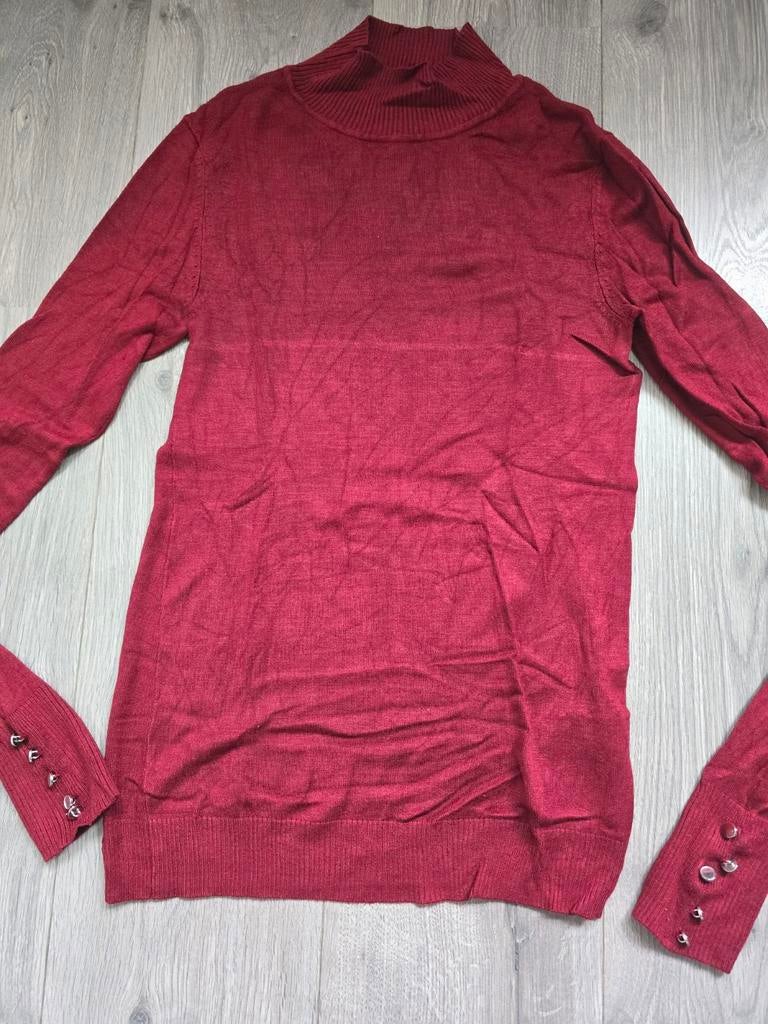 Wijnrood dames coltrui Amisu, maat XS, Nieuw (PR8), Ophalen of Verzenden, Nieuw, Maat 34 (XS) of kleiner, Rood