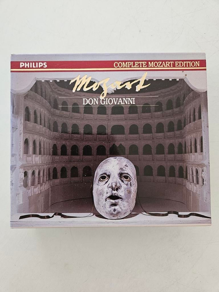 Mozart - Don Giovanni (3CD) | Philips Complete Mozart Editio, Cd's en Dvd's, Cd's | Klassiek, Zo goed als nieuw, Classicisme, Ophalen of Verzenden