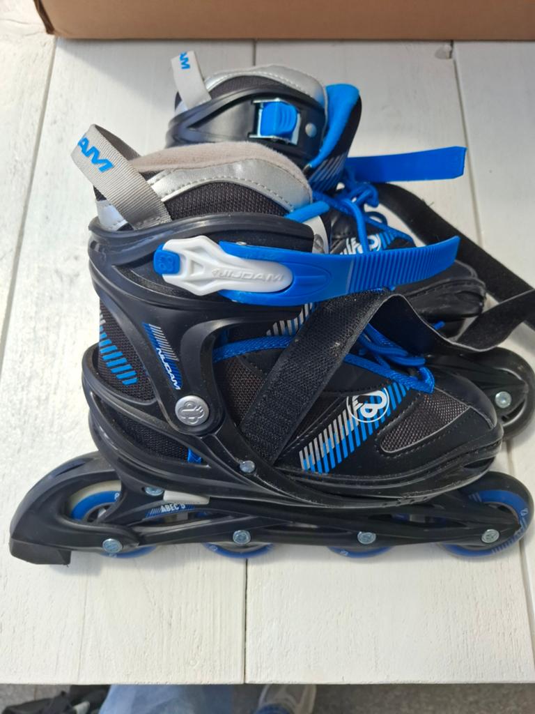 Nijdam skeelers verstelbaar maat 33-36, Overige merken, Ophalen of Verzenden, Inline skates 4 wielen, Verstelbaar