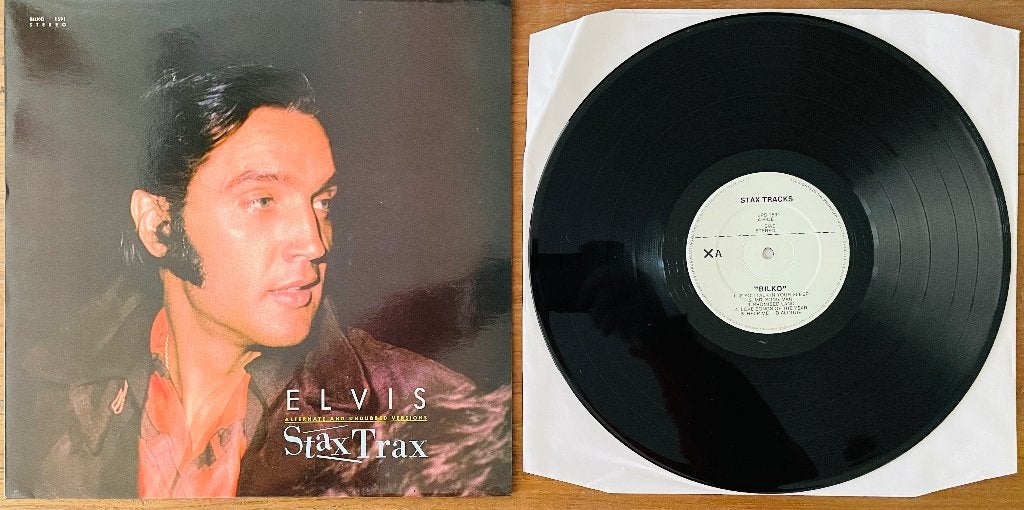 Elvis Presley - Stax Trax - Import LP - 1989 (MINT), Zo goed als nieuw, 12 inch, LP, Beschermende buitenhoes