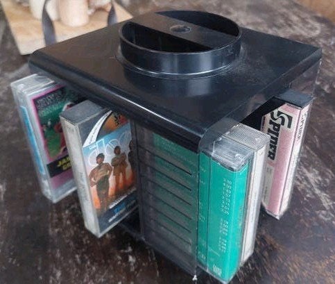 cassettebandjes opbergsysteem vintage cassette molen igs, Ophalen of Verzenden, Gebruikt, Overige genres