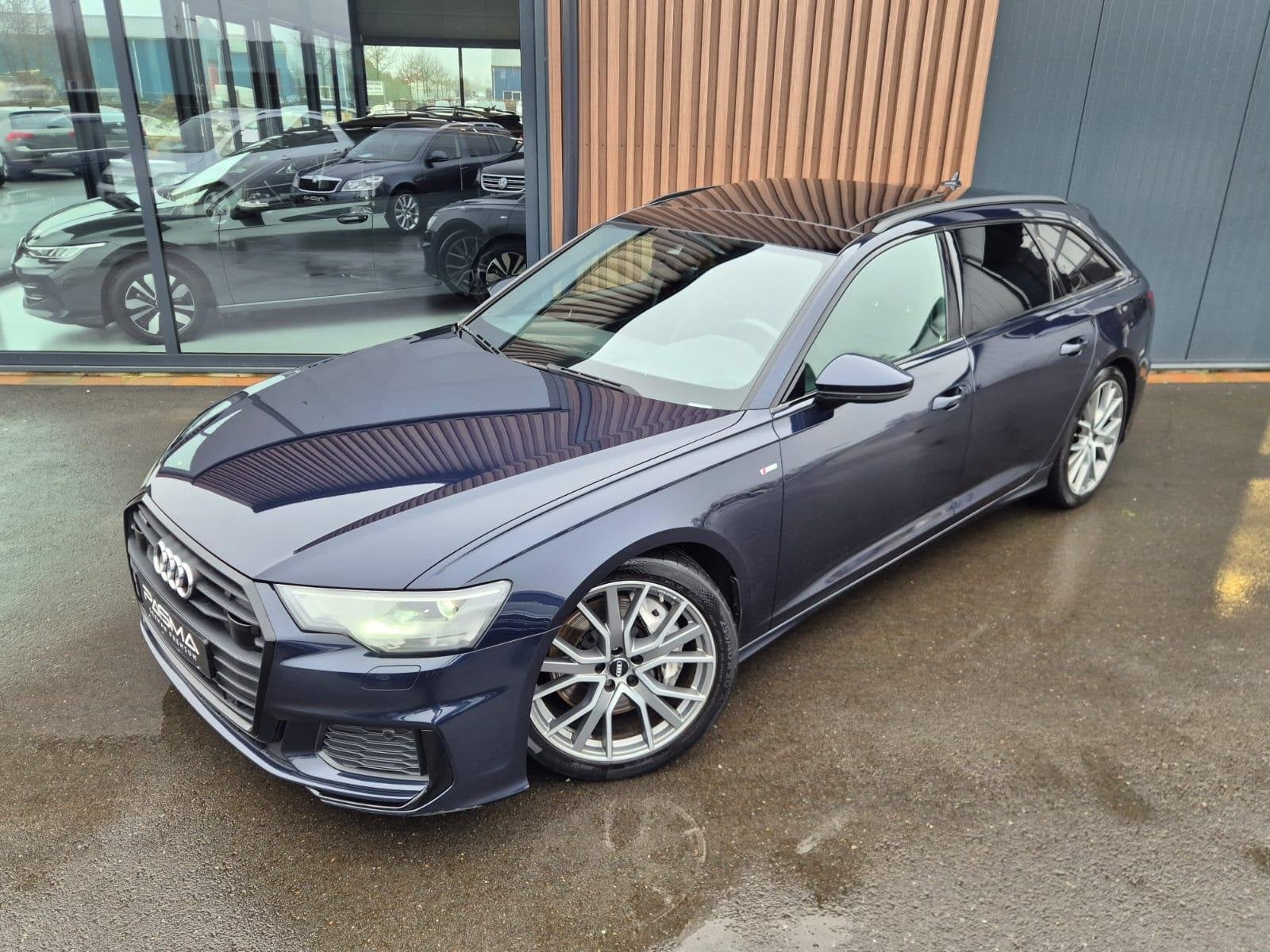 Audi A6 Avant 55 TFSI Quattro S-Line | PANO | B&O | BTW | St, Automaat, Dealer onderhouden, Gebruikt, 2995 cc