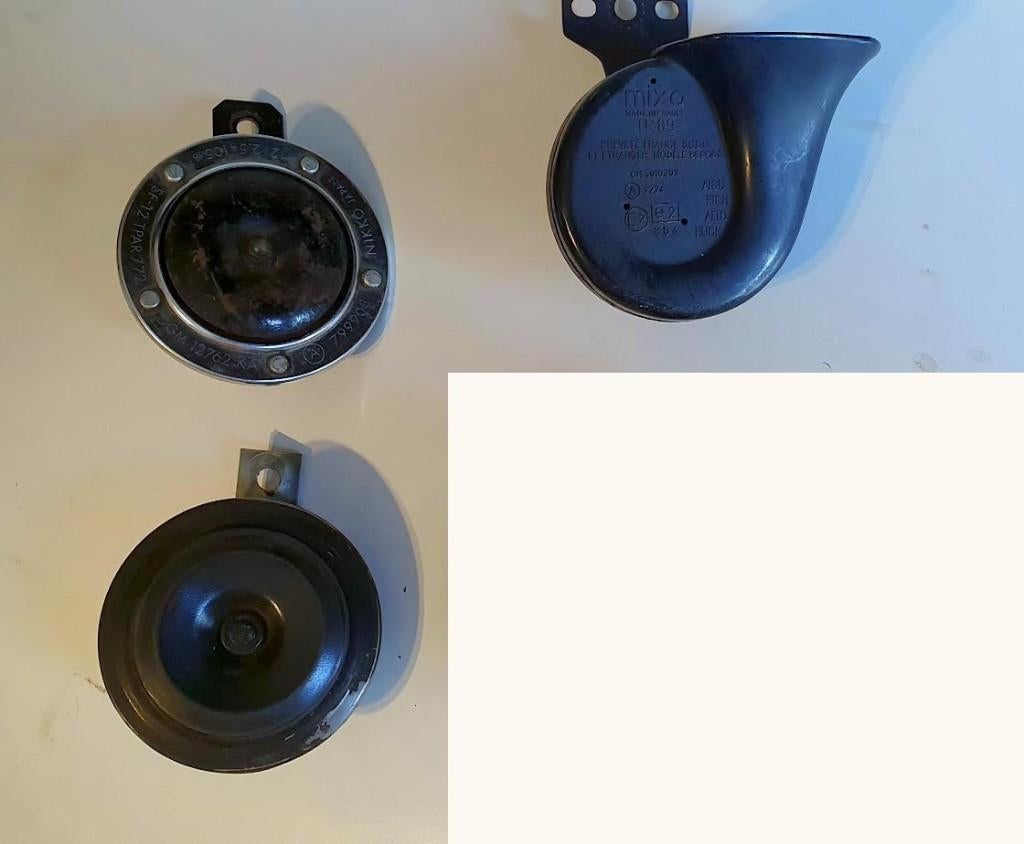 3 Claxons, Motoren, Onderdelen | Oldtimers, Ophalen of Verzenden, Gebruikt