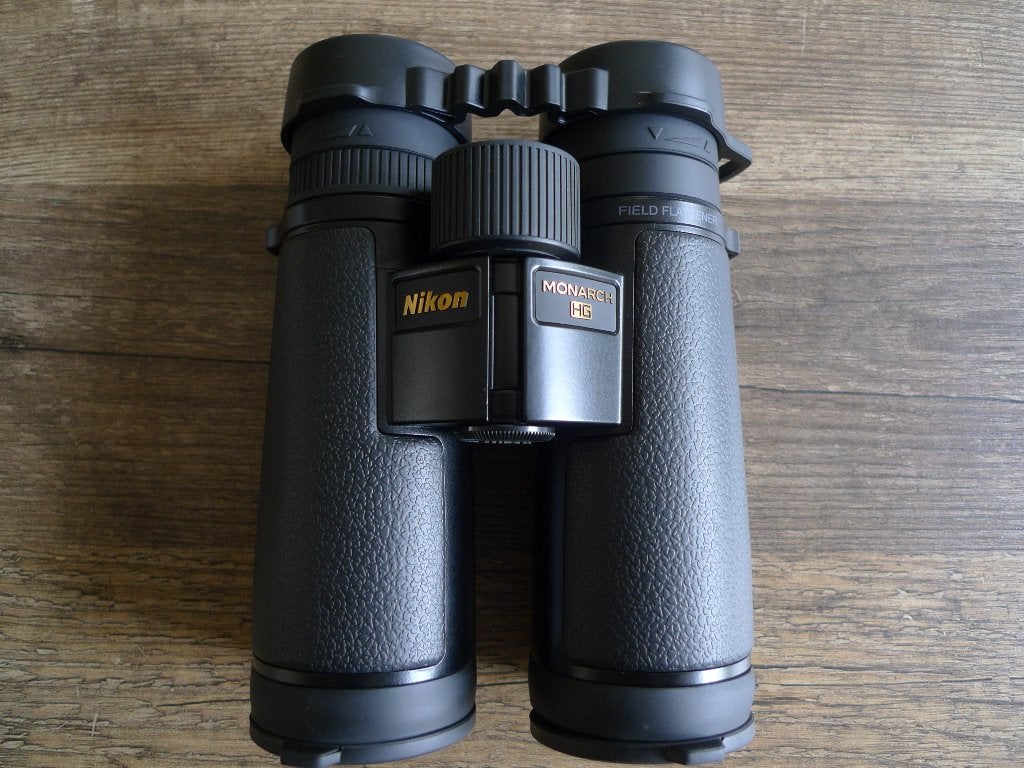 Nikon Monarch HG verrekijker, Ophalen, Dakkant (recht), Nieuw, 8 tot 12x