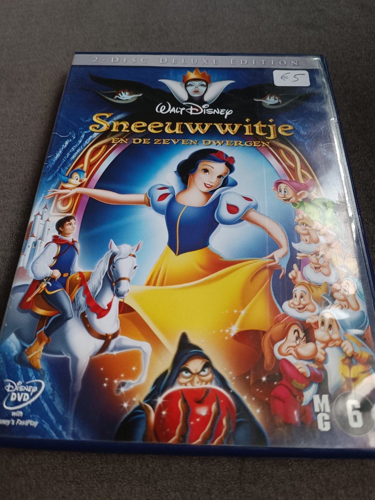 Sneeuwwitje - dvd, Alle leeftijden, Ophalen of Verzenden, Zo goed als nieuw, Europees