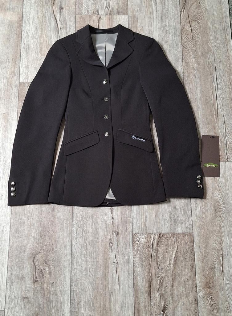 Nieuw Cavallo paardrijjasje wedstrijdjasje meisjes 140, Dieren en Toebehoren, Paardrijkleding, Ophalen of Verzenden, Nieuw, Kinderen