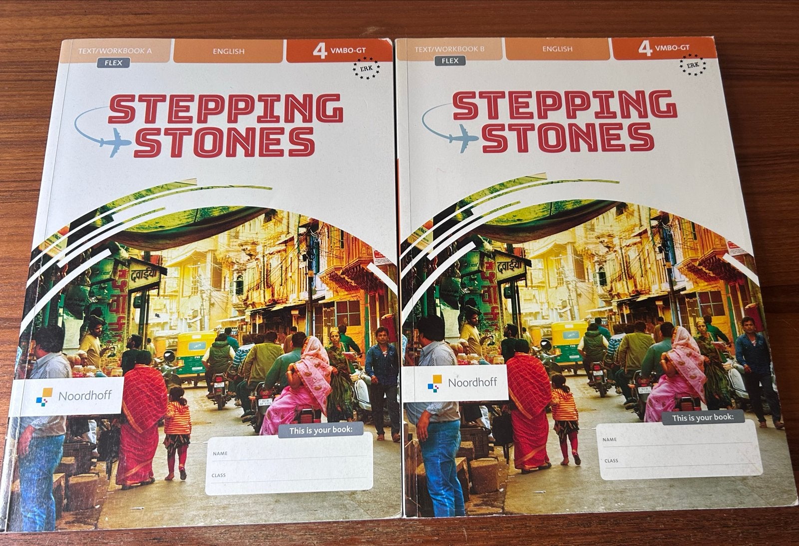 Stepping Stones Engels VMBO-GT leerboeken en Examenbundel, Ophalen of Verzenden, Gelezen, VMBO, Engels