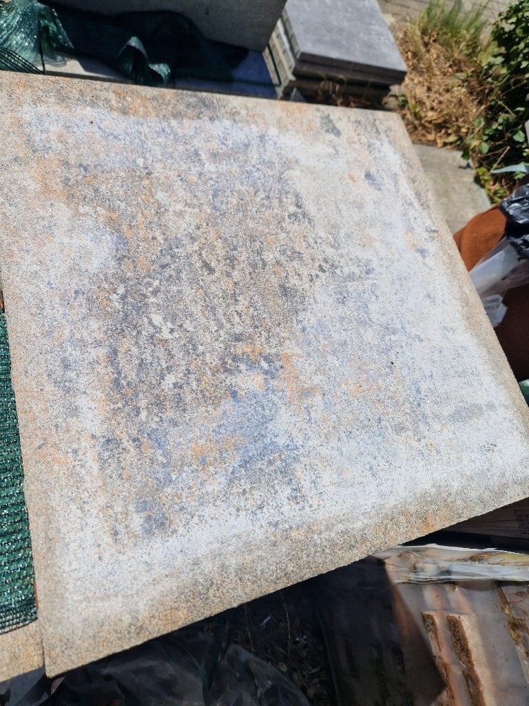 Restpartij betontegel 60x60x4 Sierra Madre 50 stuks, Ophalen of Verzenden, Zo goed als nieuw, 10 m² of meer, Beton