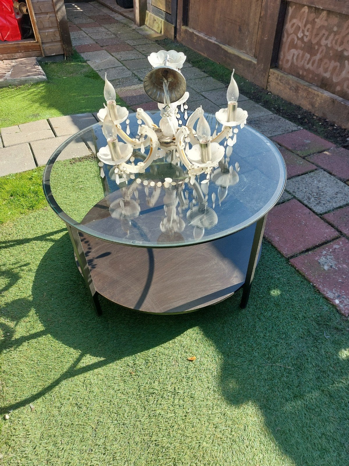 Gratis op te halen: Elegante kroonluchter, Antiek en Kunst, Ophalen of Verzenden