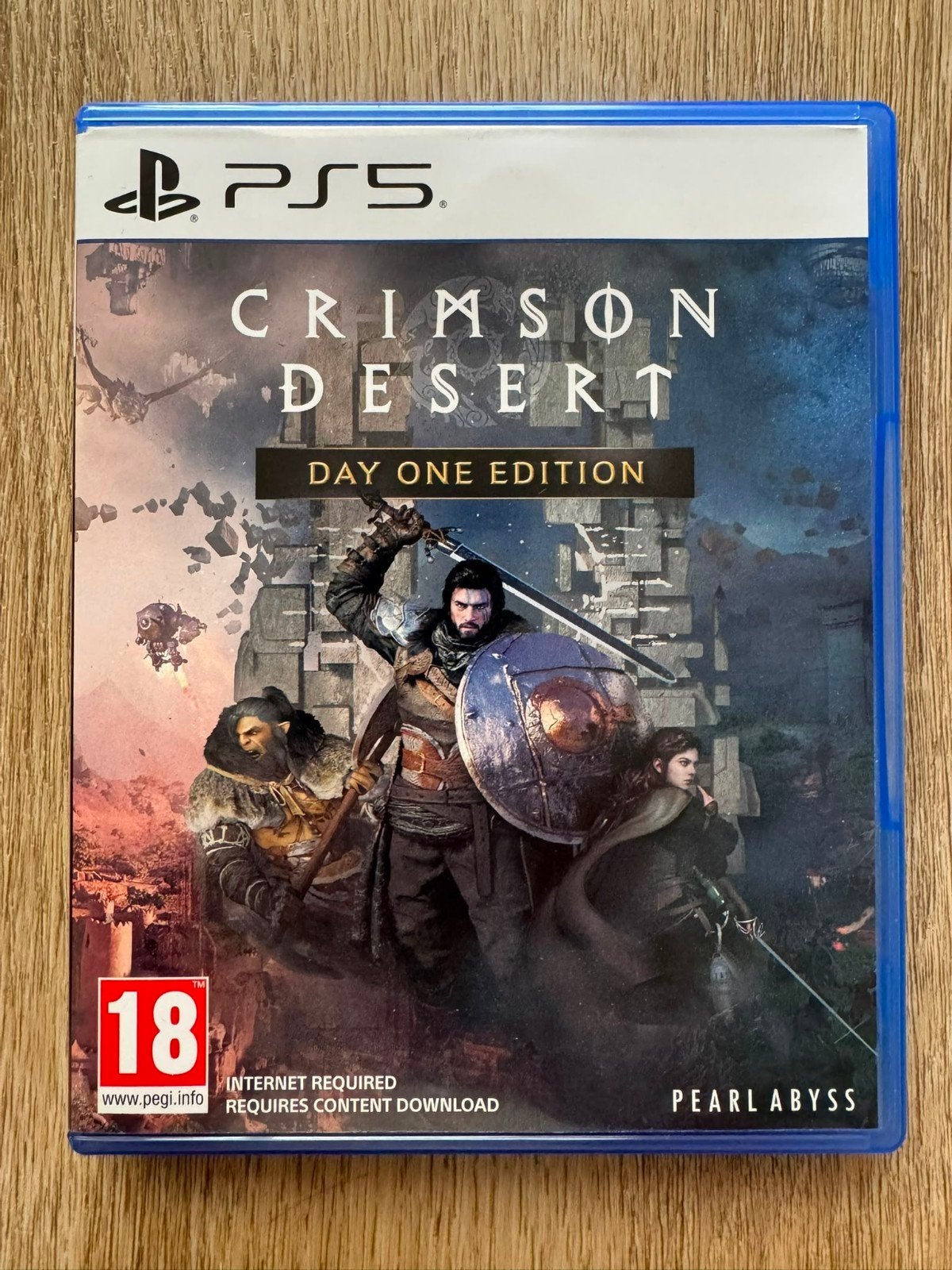 Crimson Desert, Ophalen, Zo goed als nieuw