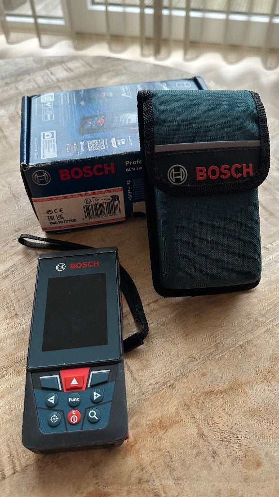 BOSCH Professional Laserafstandsmeter GLM 100-25 C, Ophalen, Nieuw, Afstand