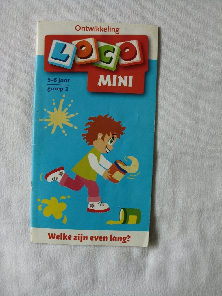 Mini Loco Ontwikkeling 5-7 jaar Welke zijn even lang ?, Ophalen of Verzenden, Gebruikt, Taal en Lezen