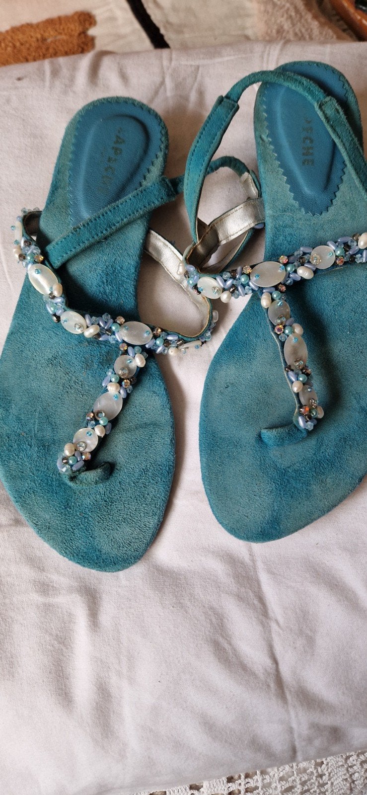 mooie  sandalen, Kleding | Dames, Schoenen, Sandalen of Muiltjes, Zo goed als nieuw, Lapeche, Verzenden
