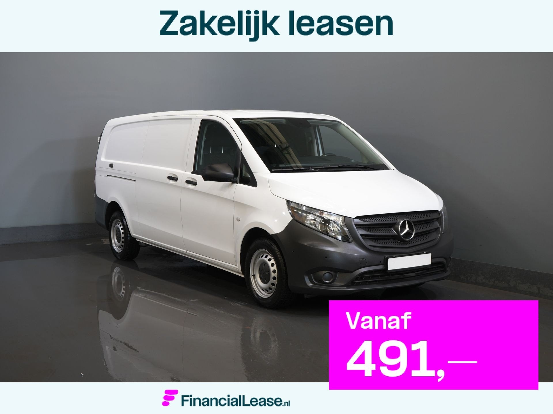 Mercedes-Benz Vito 116 CDI Aut. L3 XL 270Grdeuren/ Stoelverw, Automaat, Gebruikt, 4 cilinders, Wit