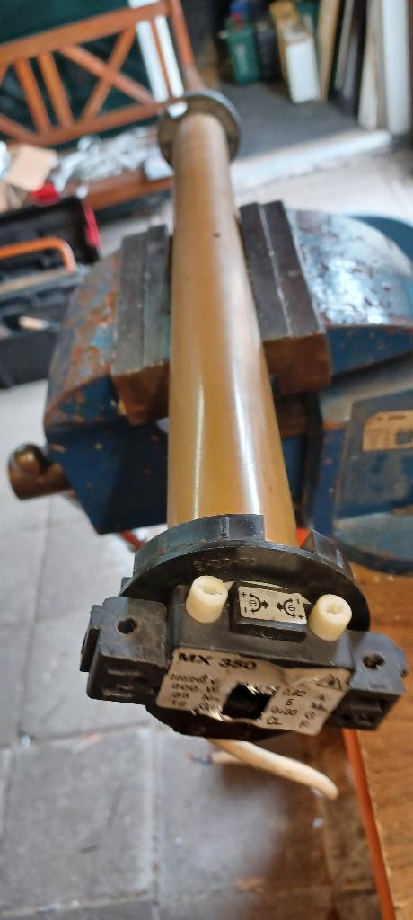 Buismotoren 8-kant 60mm rond 63mm 78 mm, Doe-het-zelf en Verbouw, Rolluiken, Ophalen, 200 cm of meer, Minder dan 100 cm, Wit
