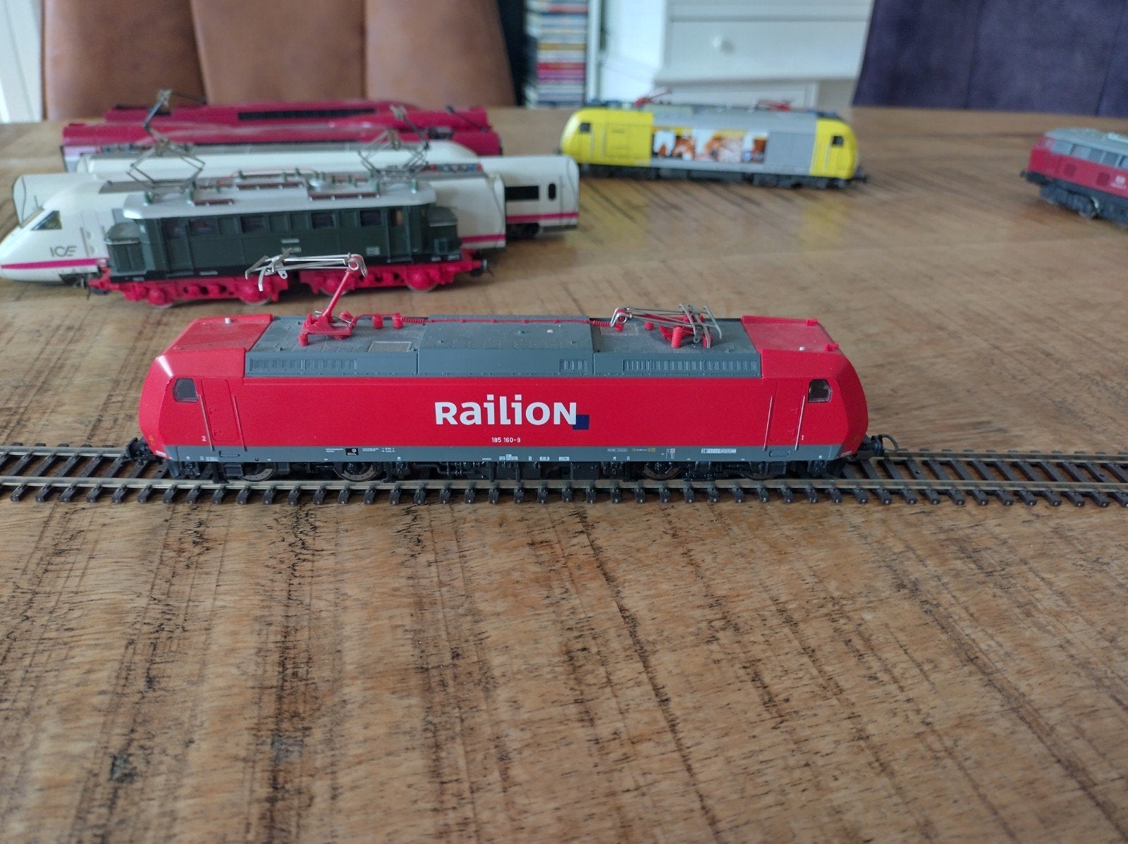 PIKO Railion locomotief 185 160-9 H0, Hobby en Vrije tijd, Gebruikt, Gelijkstroom, Locomotief, Piko