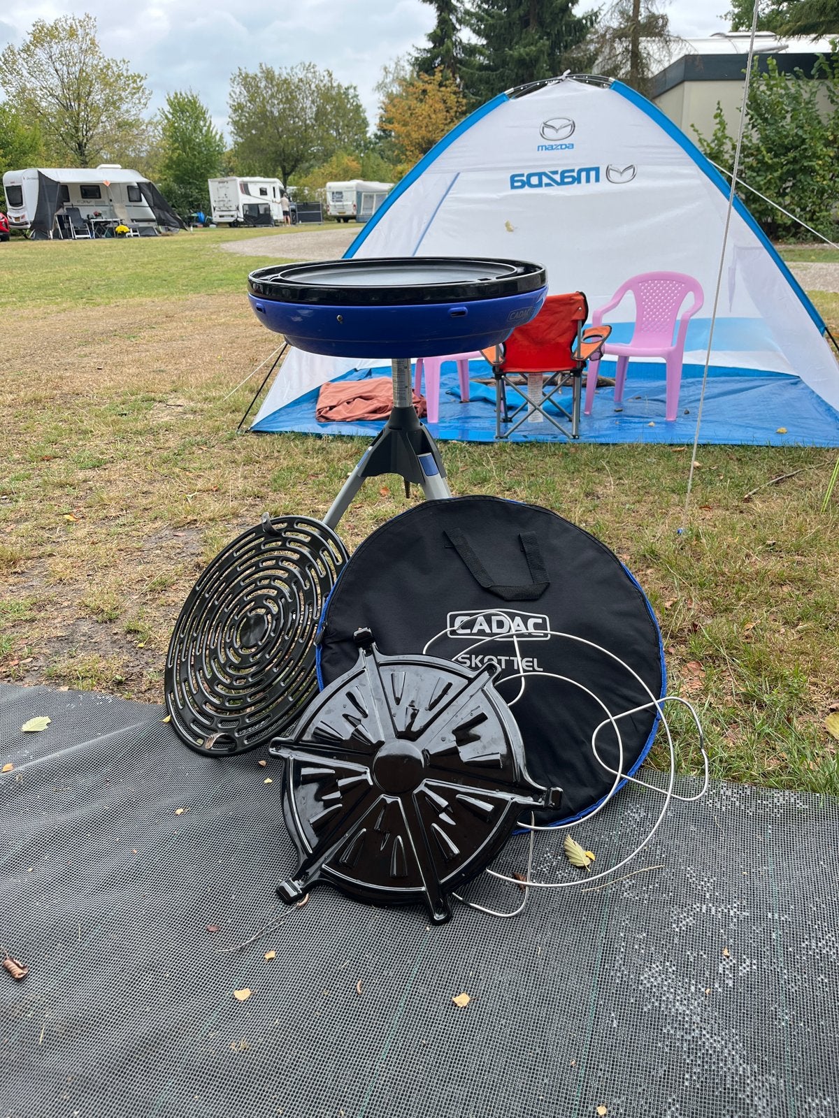 Cadac Skottelbraai met diverse accessoires, Ophalen, Gebruikt